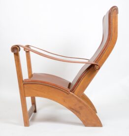 Armchair-Copenhagen-Københavnerstolen-by-Mogens-Voltelen-for-Niels-Vodder