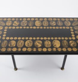 Piero-Fornasetti-Roman-Medallions-Coffee-Table-1960s-Italy